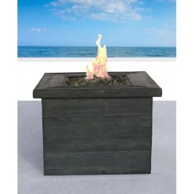 Fiber Reinforced Concrete Propane/Natural Gas Fire Pit Table